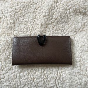 Gucci Brown Leather Wallet - excellent condition